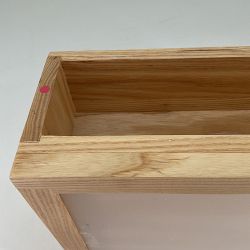 OPEN BOX:Hold Everything Magnetic Block Knife Storage, Ashwood