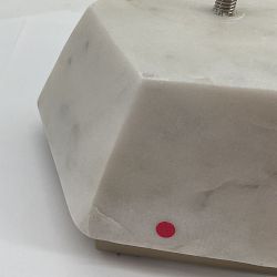 OPEN BOX:Honeycomb Marble Tiered Fruit Basket