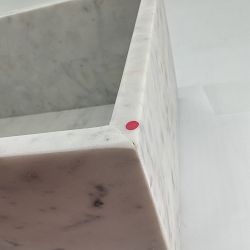 OPEN BOX:Marble Bread Box