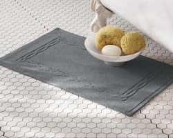 Chambers® Heritage 800-Gram Solid Bath Mat, Pewter