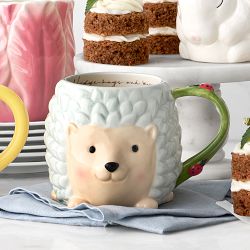 Hedgehog Figural Mugs