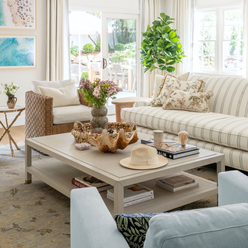 Majorca Rectangular Grand Coffee Table (60") by Williams Sonoma Home