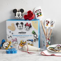 Mickey Mouse Silicone Wood Spatula, Medium | Williams Sonoma