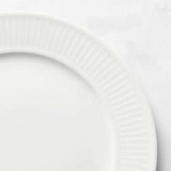 Pillivuyt Plisse Porcelain Salad Plates