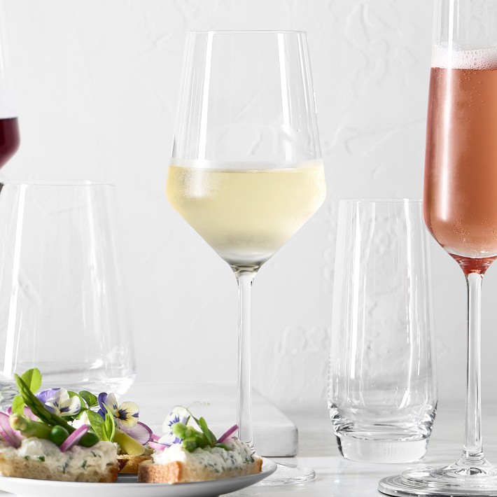 Schott Zwiesel Pure Stemless Champagne Glasses - Set of 6