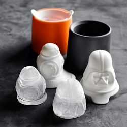 Star Wars™ x Williams Sonoma Darth Vader Etched Glasses &amp; Ice Molds Set