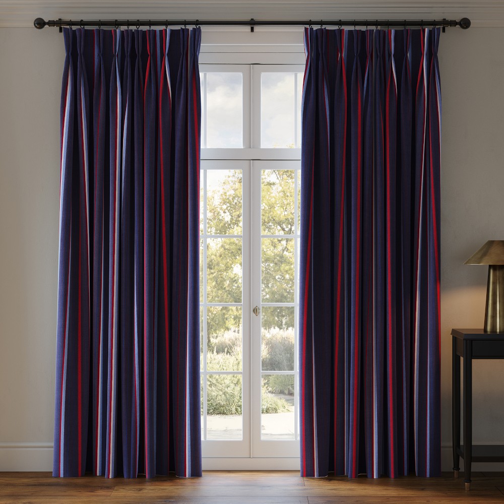 THE GEORGE x William Sonoma Home Cody Stripe Curtain by Williams Sonoma Home