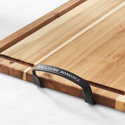 Williams Sonoma Cutting &amp; Carving Board with Handles, Acacia