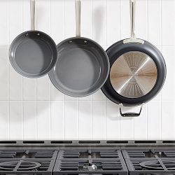 All-Clad NS Pro™ Ceramic Nonstick 3-Piece Fry Pan Set