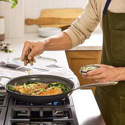 All-Clad NS Pro™ Ceramic Nonstick Fry Pan with Lid