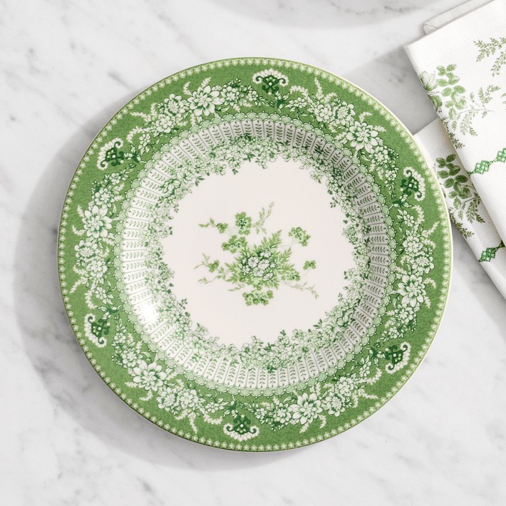 English Floral Salad Plates | Williams Sonoma