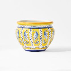 Italian Hand-Painted Positano Planter Collection