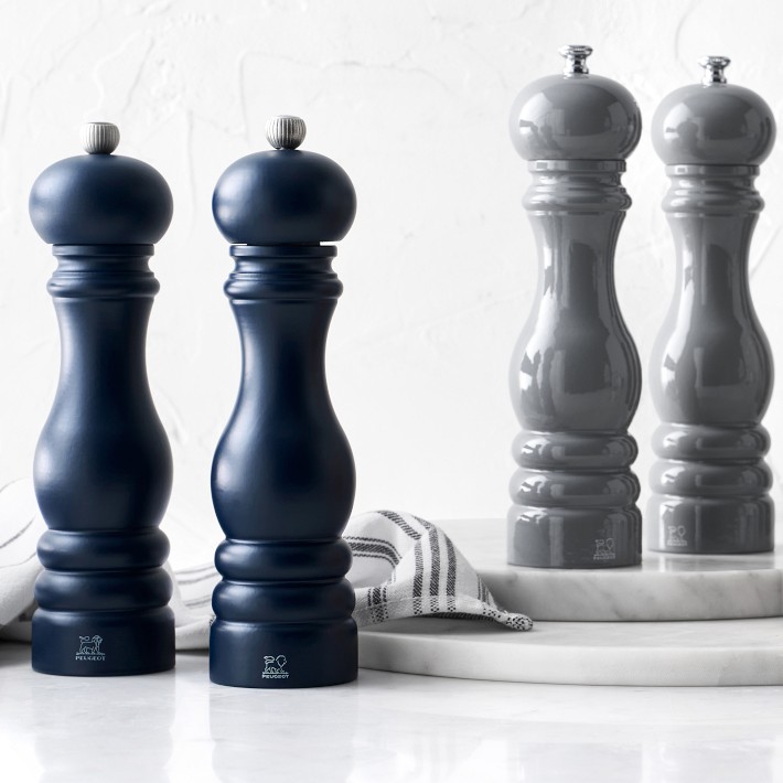 Peugeot Paris Matte Navy Salt & Pepper Grinders | Williams Sonoma