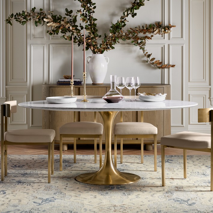 Tulip Pedestal Dining Table | Williams Sonoma