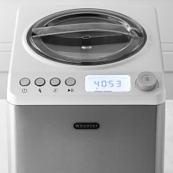 Whynter Upright Compressor Ice Cream Maker with Stainless-Steel Bowl &amp; Churn Blade