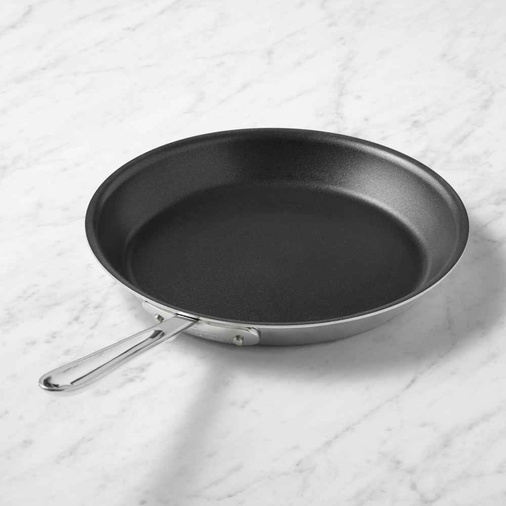 All-Clad D5® Stainless-Steel Pro Nonstick Omelette Fry Pans - 10.5"