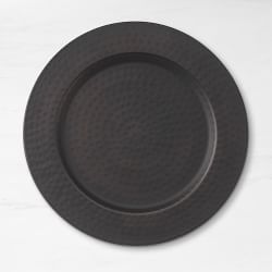 Bronze Hammered Charger Plate