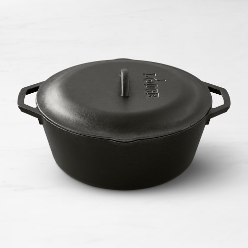 Lodge Classic Seasoned Cast Iron 7- Qt. Dutch Oven