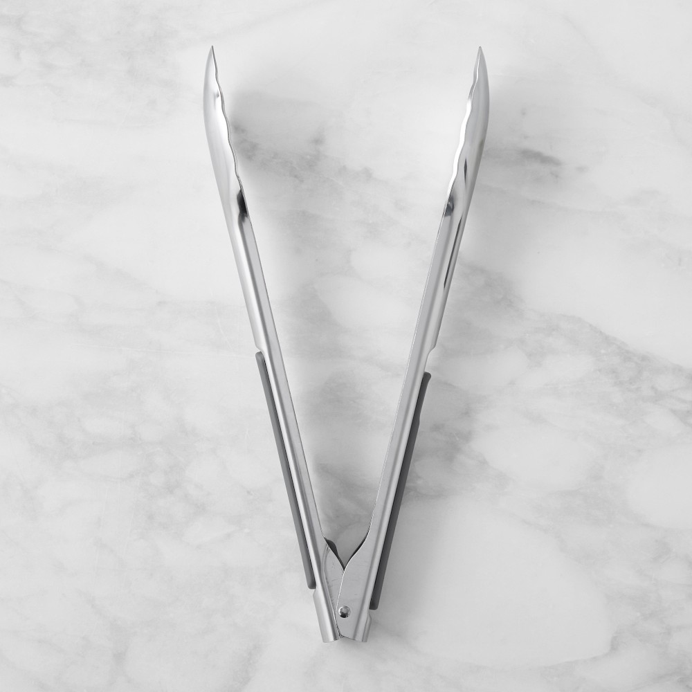 Williams Sonoma Prep Tools Stainless Steel Locking Tongs - 12"