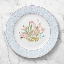 OPEN BOX:Garden Flowers Dinner Plates, Set of 4