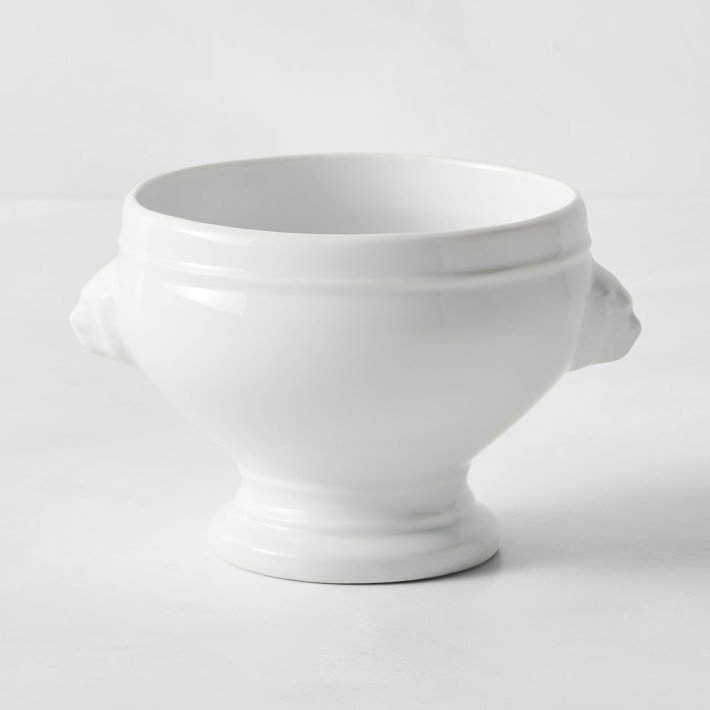 Apilco Lion's Head Porcelain Soup Bowl | Williams Sonoma