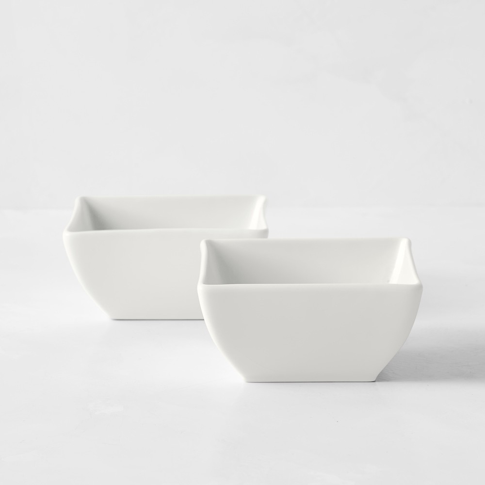 Apilco Zen Porcelain Dip Bowls - Set of 2
