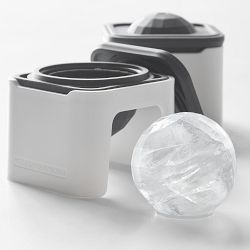 Williams Sonoma Disco Ball 3D Ice Mould, Set of 2