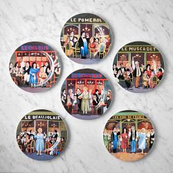 Williams Sonoma Guy Buffet お皿4枚セット Guy Buffet Salad Plates, Set of 6 | Williams Sonoma