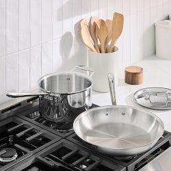 All-Clad D5® Stainless-Steel 3-Piece Cookware Set