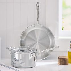 All-Clad D5® Stainless-Steel 3-Piece Cookware Set
