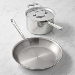 All-Clad D5® Stainless-Steel 3-Piece Cookware Set