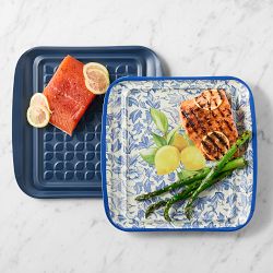 Lemon Grill Prep Trays, Set of 2, Small