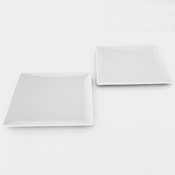 OPEN BOX:Apilco Zen Porcelain Salad Plates, Set of 2