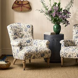 Hill House x Williams Sonoma Home Grace Upholstered Occasional Chair