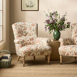 Hill House x Williams Sonoma Home Grace Upholstered Occasional Chair