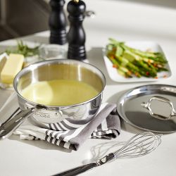 All-Clad G5® Graphite Core Stainless-Steel Saucier, 2.5-Qt.