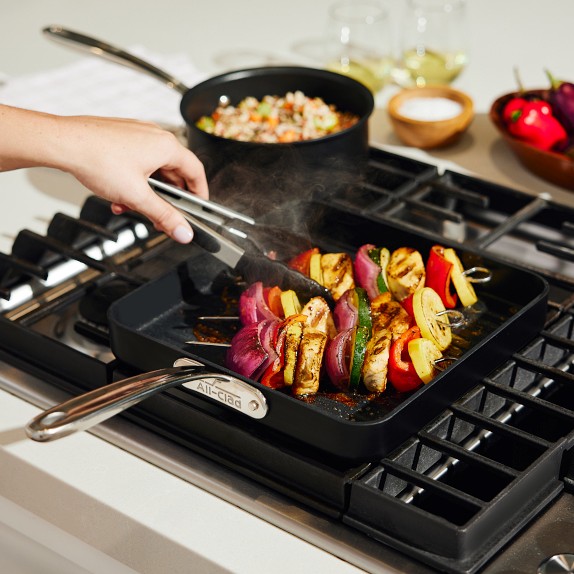 All-Clad NS Pro Nonstick Square Grill Pan | Williams Sonoma