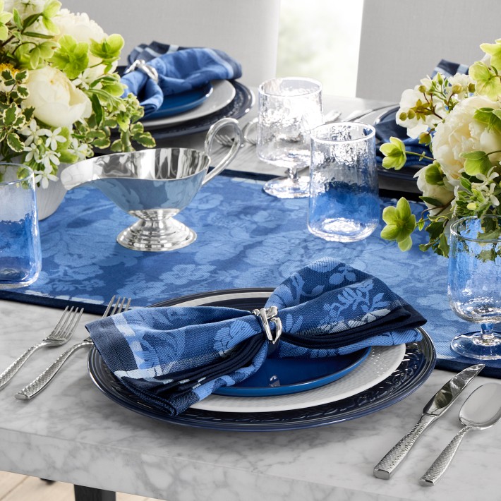 Filomena Jacquard Table Runner | Williams Sonoma