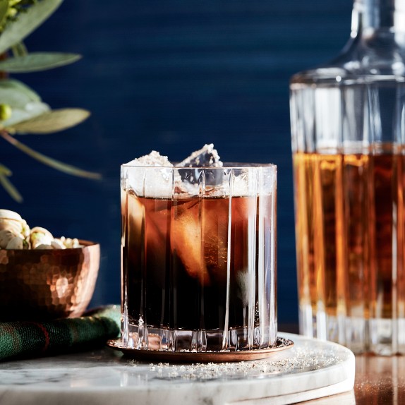 Dorset Crystal Triple Old-Fashioned Glasses | Williams Sonoma