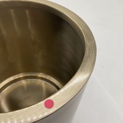 OPEN BOX:Gold Utensil Holder Stainless Steel