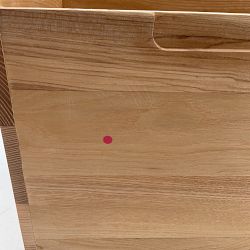 OPEN BOX:Hold Everything Bread Box, Ashwood