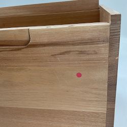 OPEN BOX:Hold Everything Bread Box, Ashwood