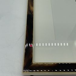 OPEN BOX:Horn and Bone Picture Frame, Dark, 11" X 14"