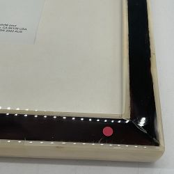 OPEN BOX:Horn and Bone Picture Frame, Dark, 5" X 7"