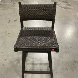 OPEN BOX:Sullivan Swivel Counter Stool, Ebony