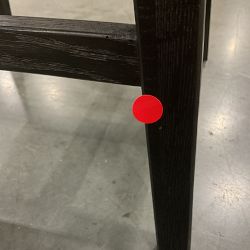 OPEN BOX:Sullivan Swivel Counter Stool, Ebony