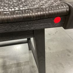 OPEN BOX:Sullivan Swivel Counter Stool, Ebony