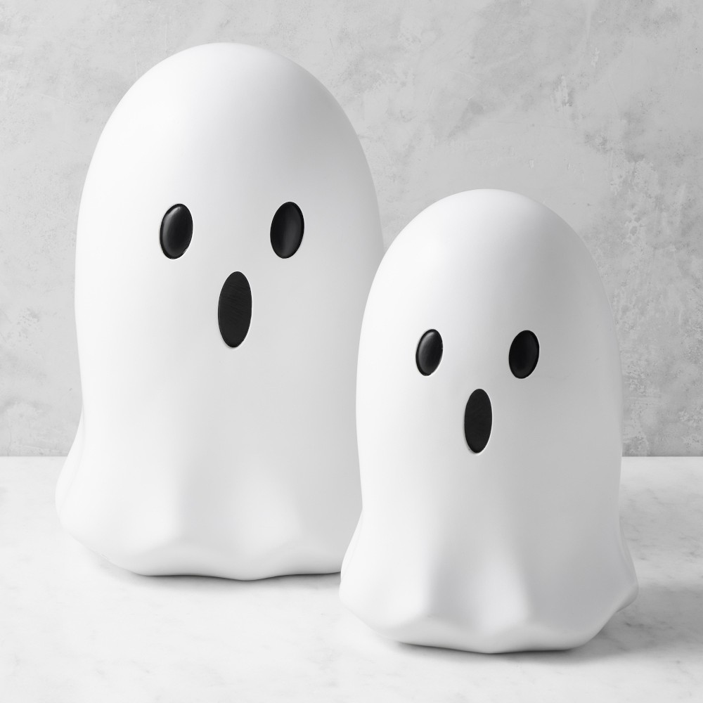 Pre-Lit Ghost - Set of 2