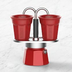 Bialetti Mini Express Espresso Maker, Red