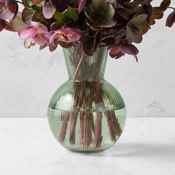 Lucia Glass Bud Vase Emerald